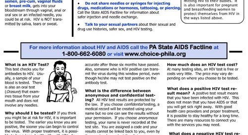 HIV Factsheet